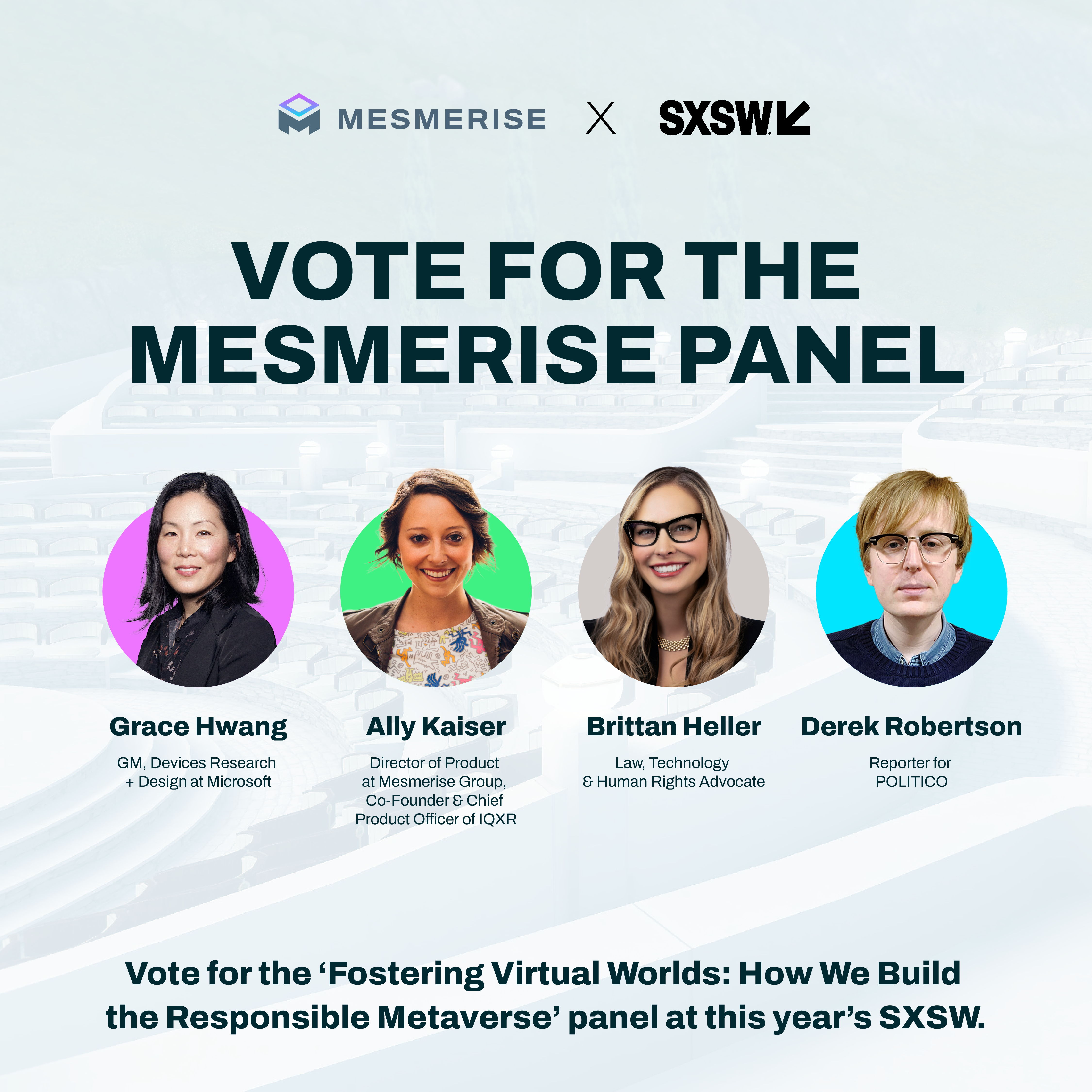 SXSW 2023 Panel Picker: Vote for The Mesmerise Group